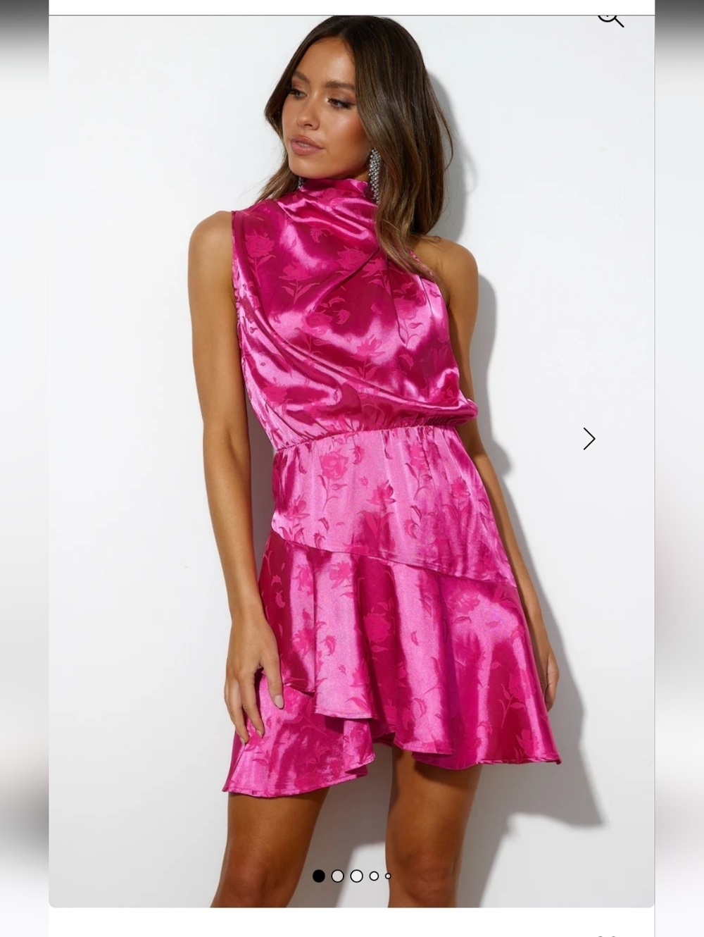 Hello Molly Breaking Hearts Dress Pink